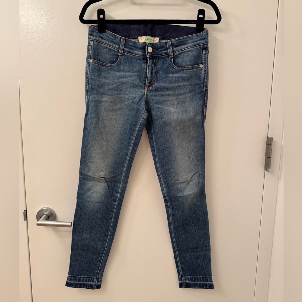 Stella McCartney Blue Skinny Jeans